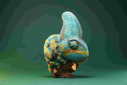Veiled Chameleon (Blue) | Chamaeleo Calyptratus